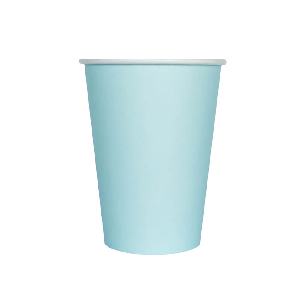 Vaso Azul Celeste Basic, 8 Uds