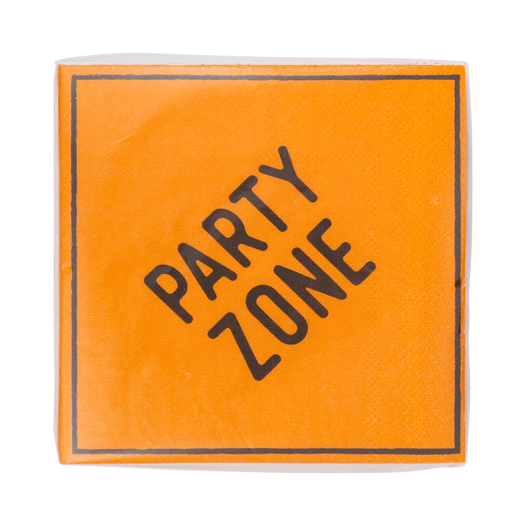 Servilleta coctel “Party zone" 24 Uds