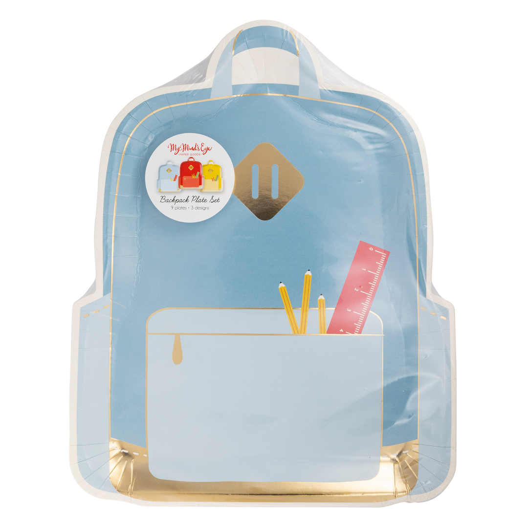Plato Mochila 8 Uds