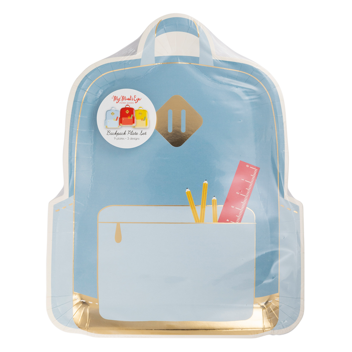 Plato Mochila 8 Uds
