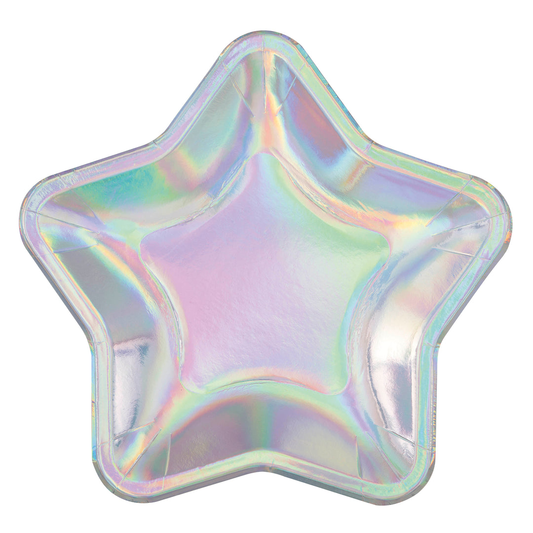 Plato en forma de estrella, 8 Uds