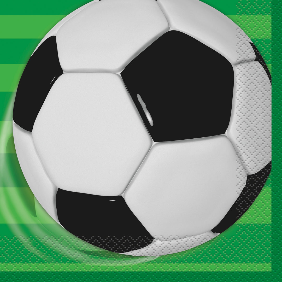 Servillleta "Fútbol 3D", 16 Uds
