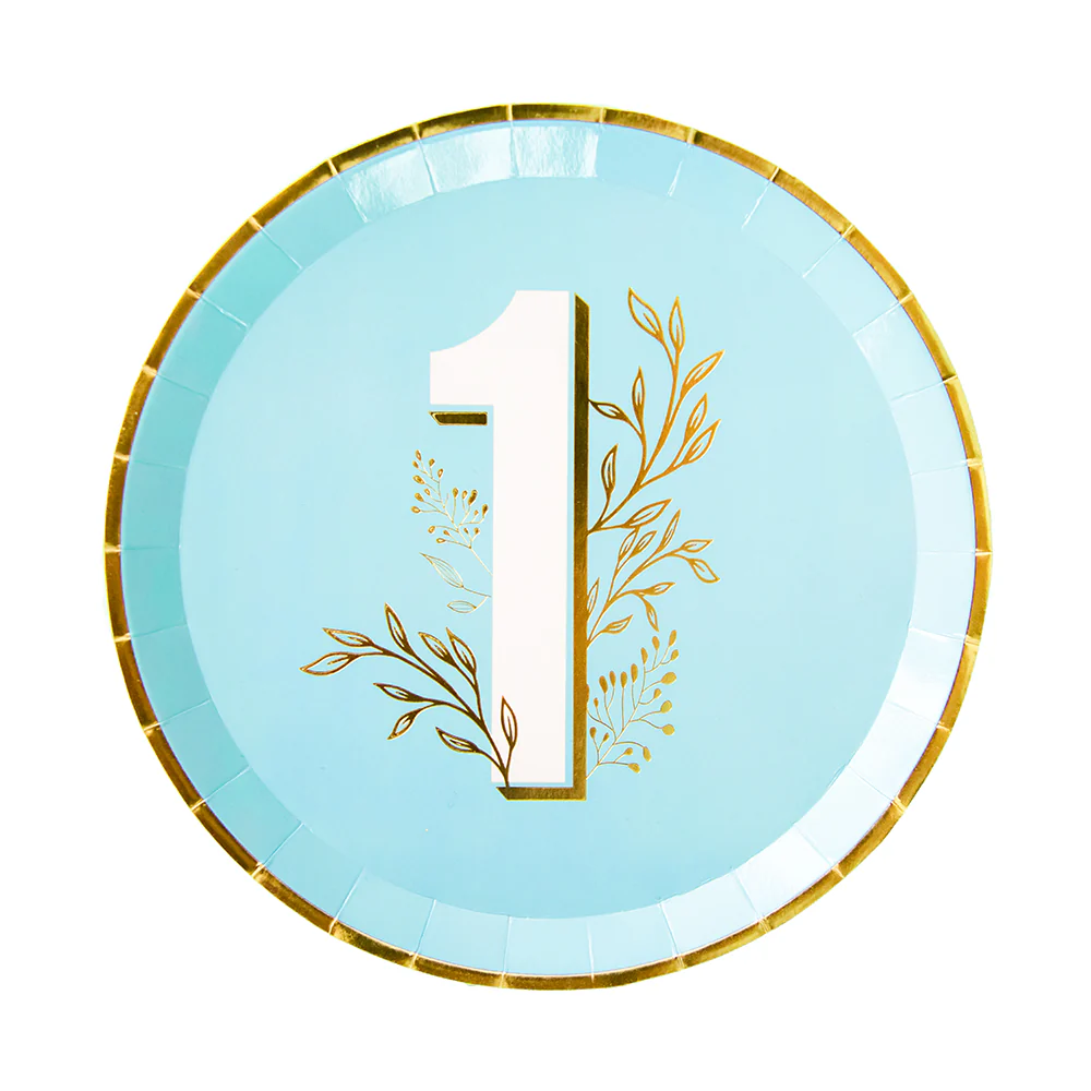 Plato Azul Onderland, 8 Uds