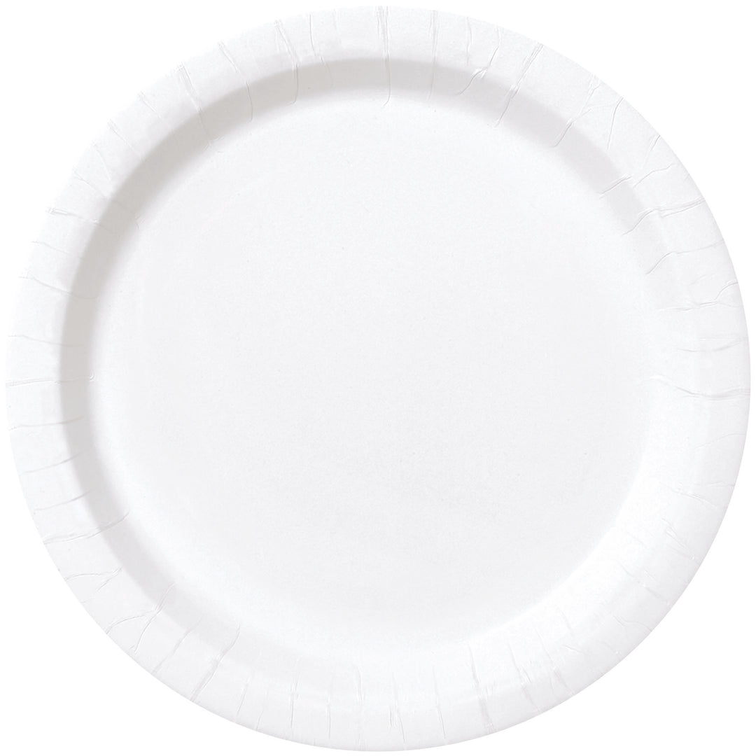 Plato Blanco Basic, 20 Uds