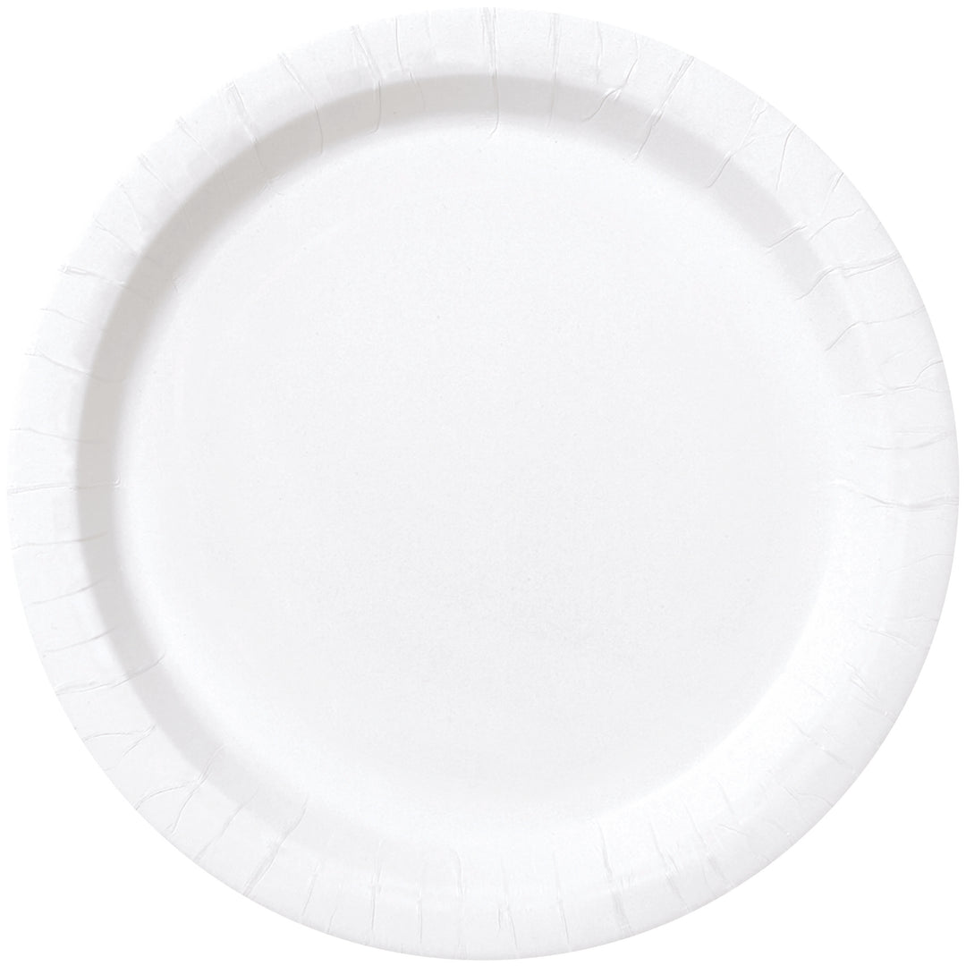 Plato Blanco Basic, 16 Uds