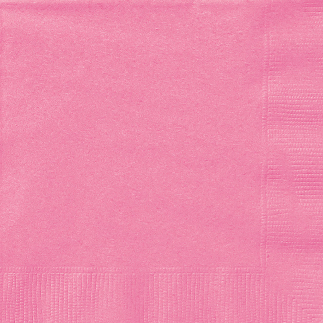 Servilleta Rosa Basic, 20 Uds