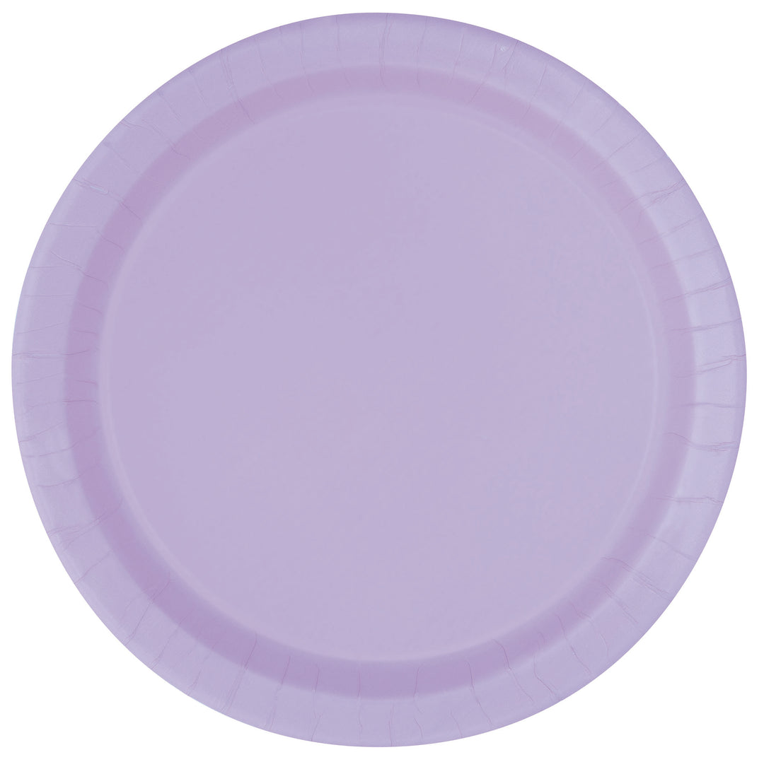 Plato Lavanda Basic, 20 Uds