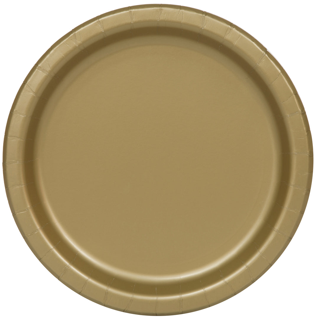 Plato Dorado Basic, 20 Uds