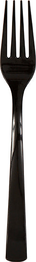Cubiertos Negro Basic, 18 Uds