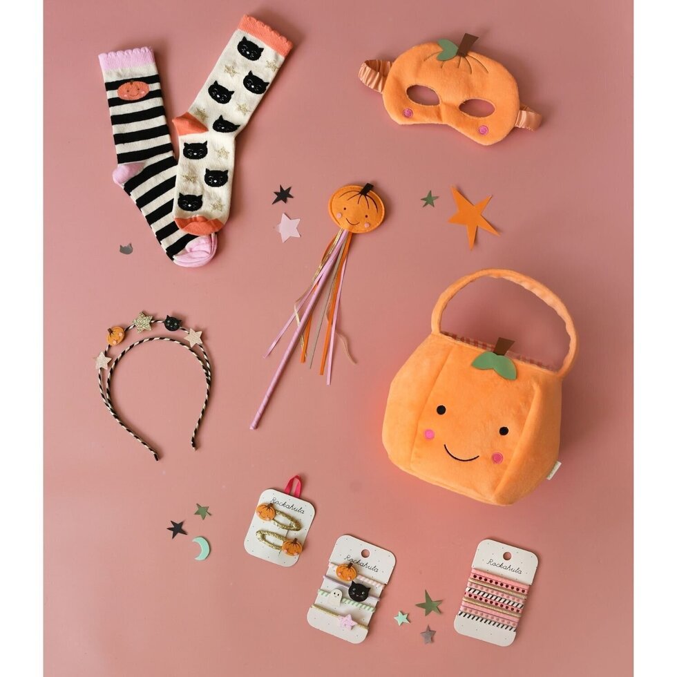 Bolsa Velvet Little Pumpkin