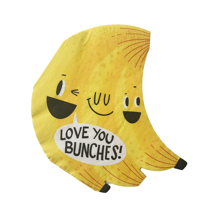 Servilletas Bananas for you, 16 Uds