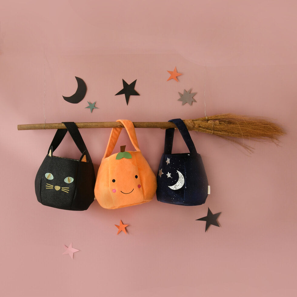 Bolsa Velvet Black Cat