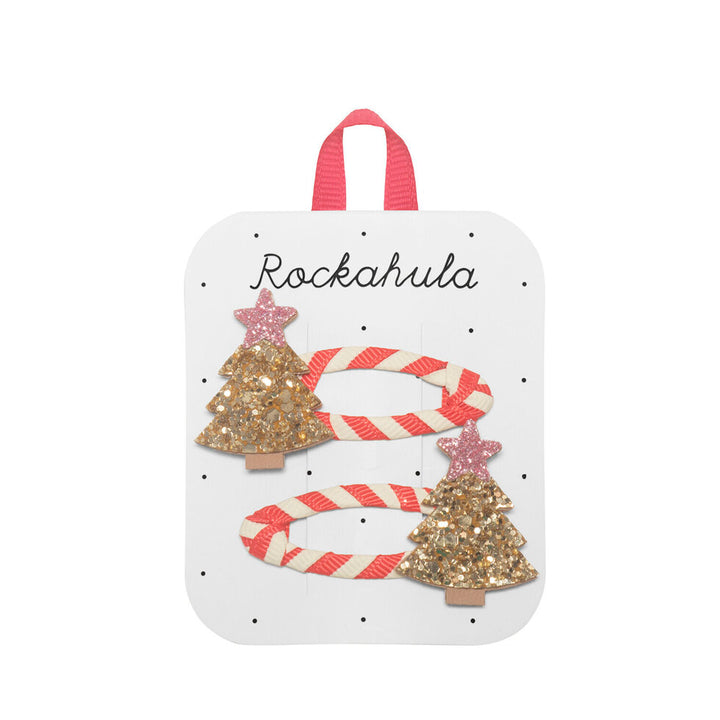 Clips Stripy Christmas Tree