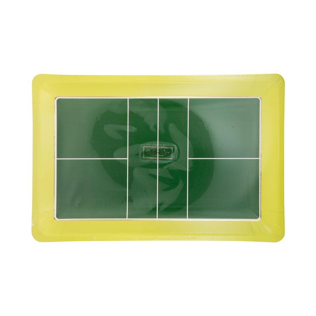 Plato Azafate "Cancha de pádel" 8 Uds