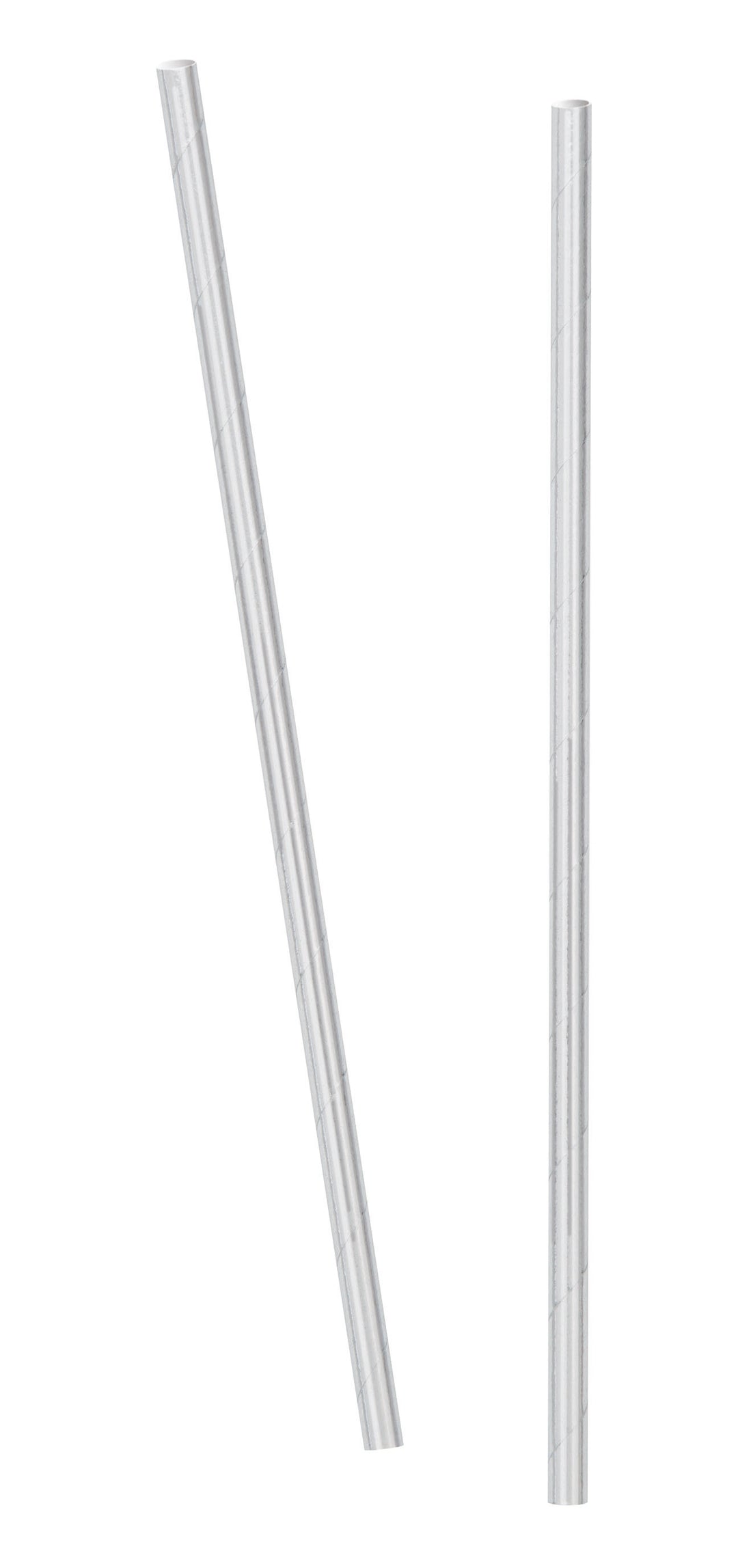 Pajillas Plateadas, 10 Uds
