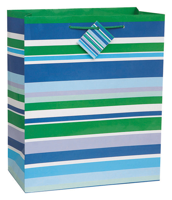 Bolsa grande de Regalo "Rayas Multicolor"
