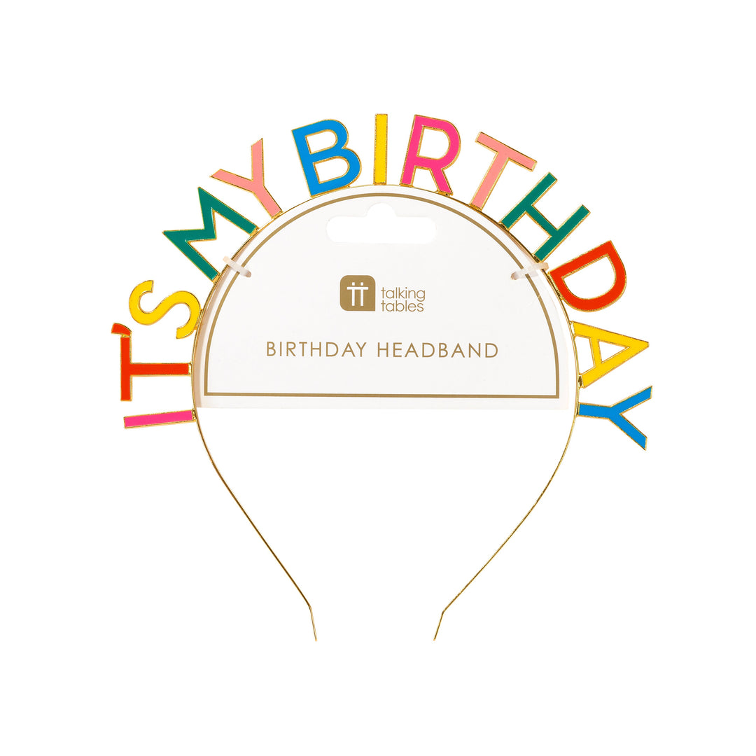 Diadema "IT'S MY BIRTHDAY"