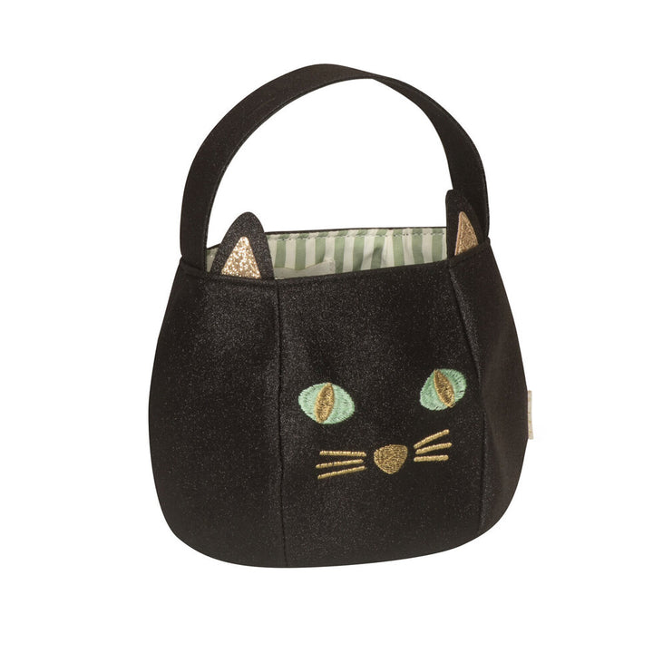 Bolsa Velvet Black Cat