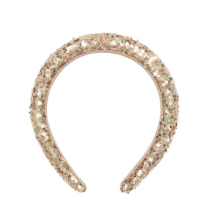 Diadema Lentejuelas Gold