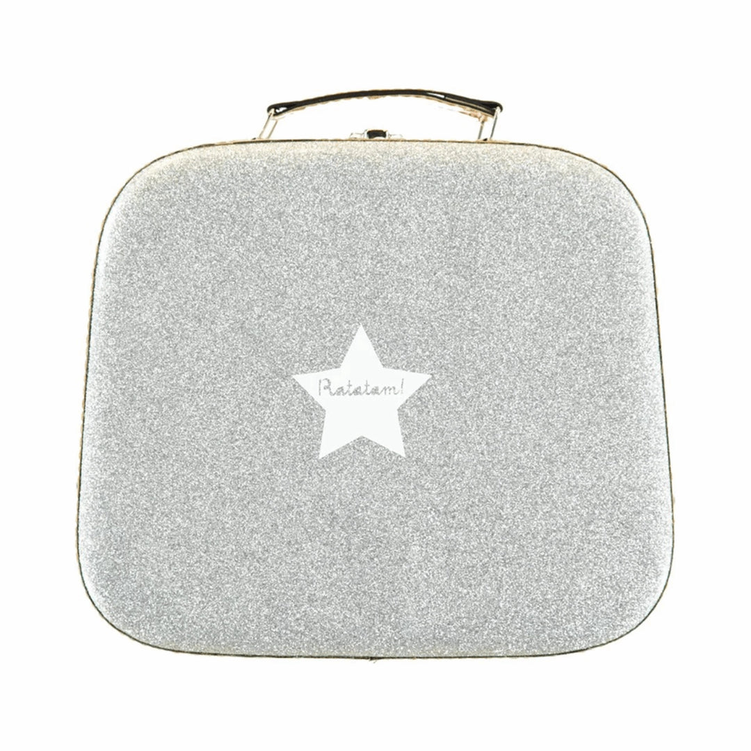 Maleta Plata Glitter