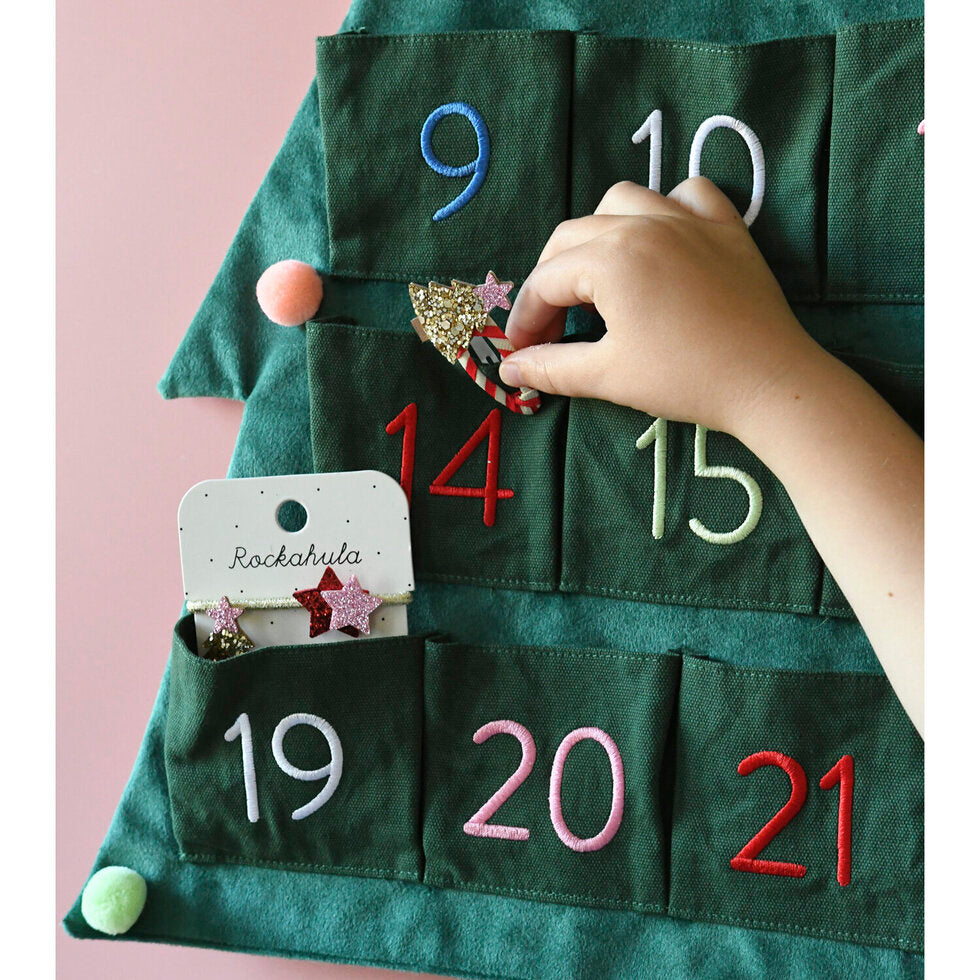 Clips Stripy Christmas Tree