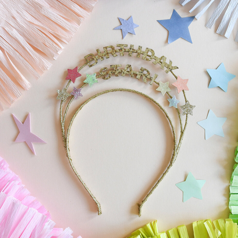 Diadema Birthday Star