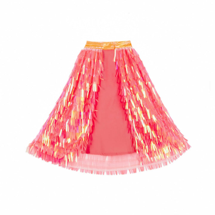 Capa de Lentejuelas Coral