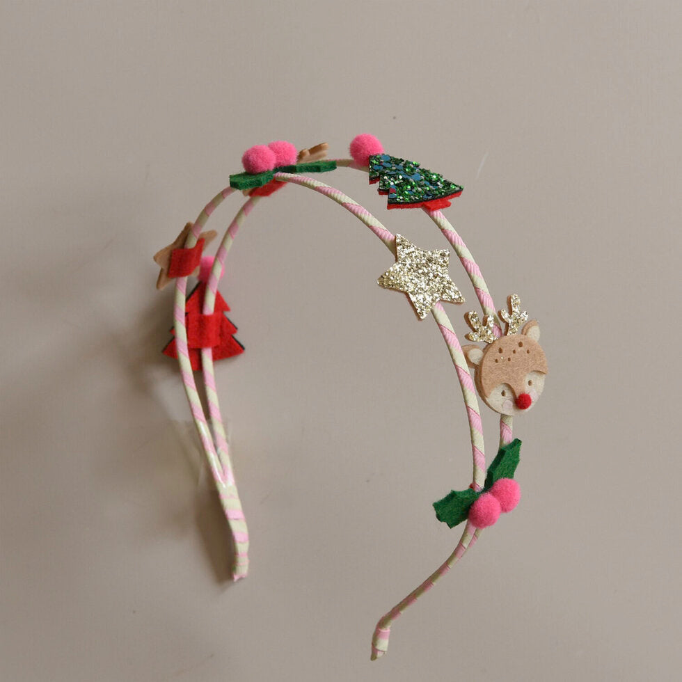Diadema Doble Navidad Festiva