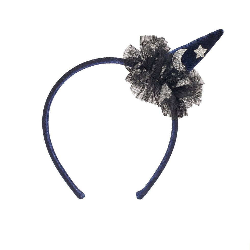 Diadema Velvet Sombrero de Bruja