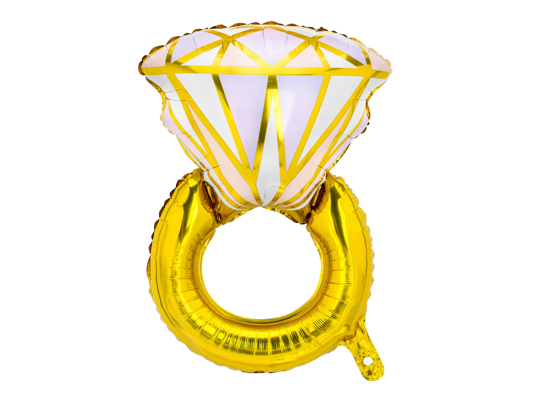 Globo Foil Anillo de Compromiso