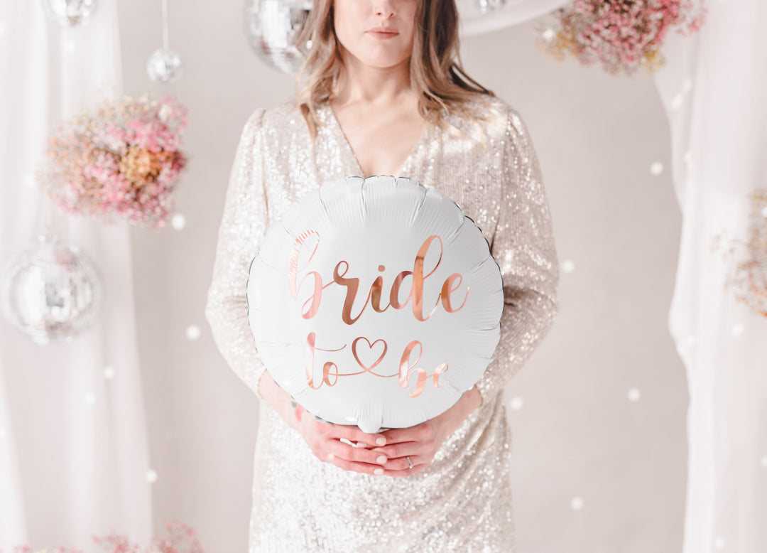 Globo Foil Bride to be 45 cm