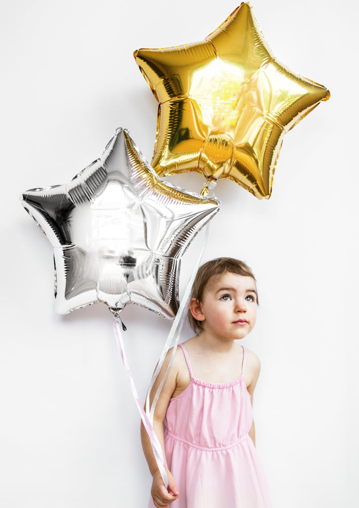 Globo Foil Estrella Plata 19"
