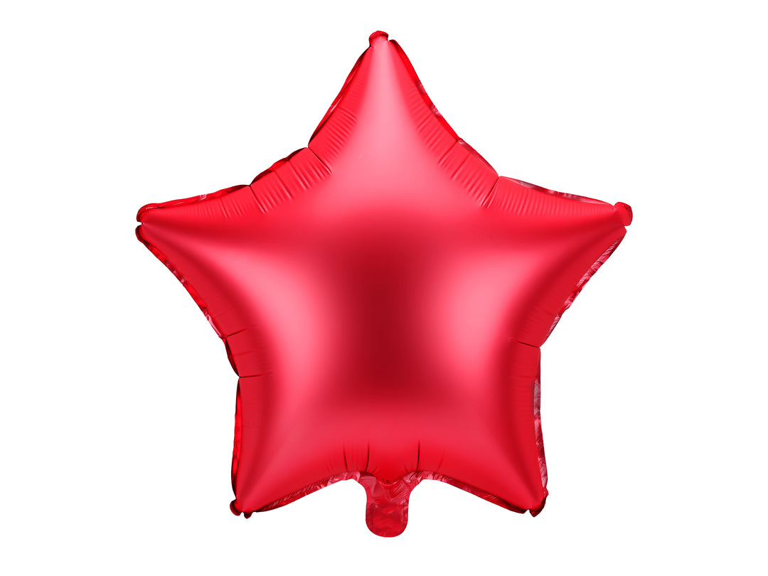 Globo Foil Estrella Rojo 19"