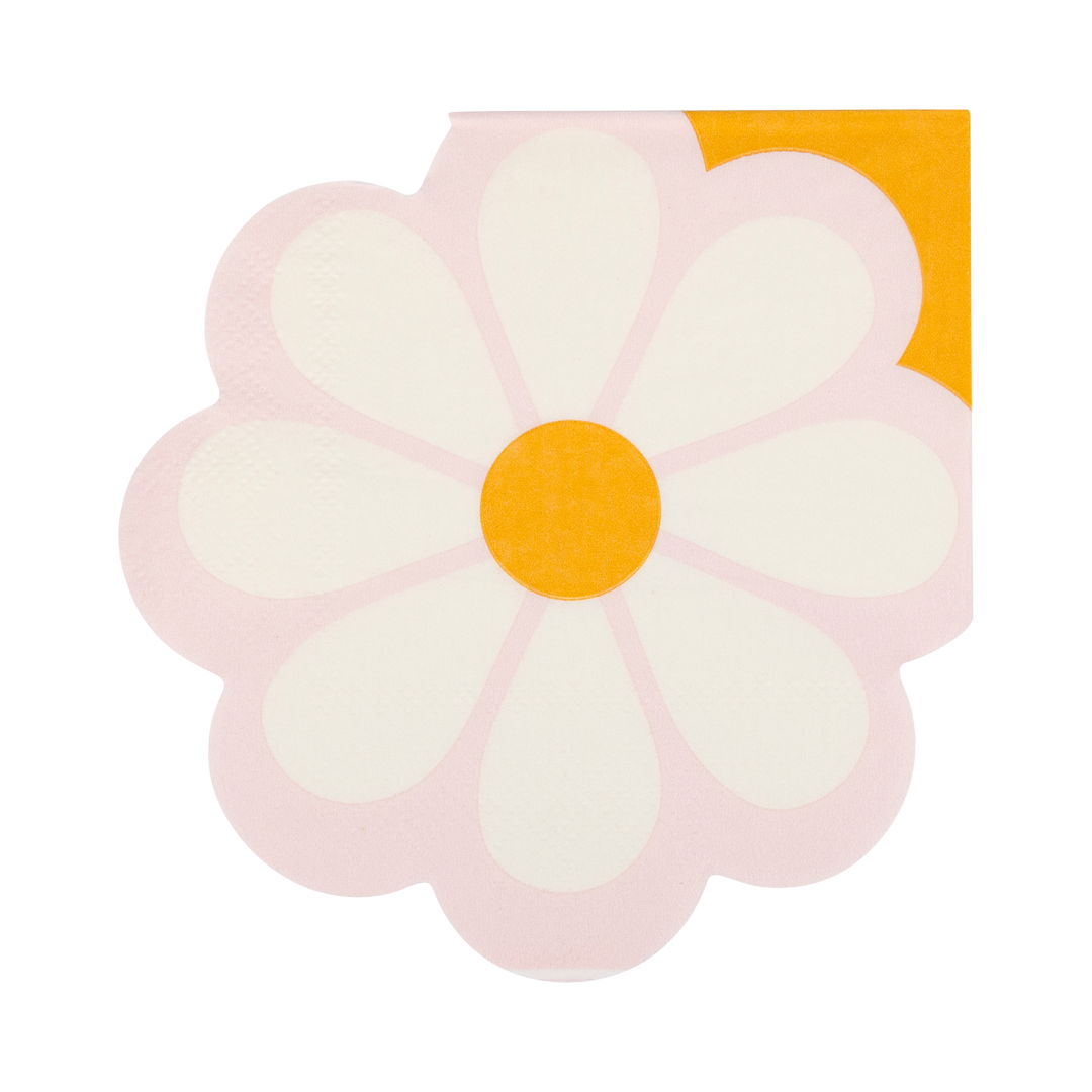 Servilleta cóctel Disco Daisy  24 Uds