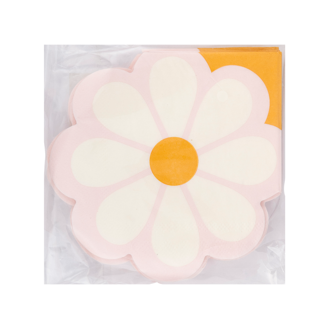 Servilleta cóctel Disco Daisy  24 Uds