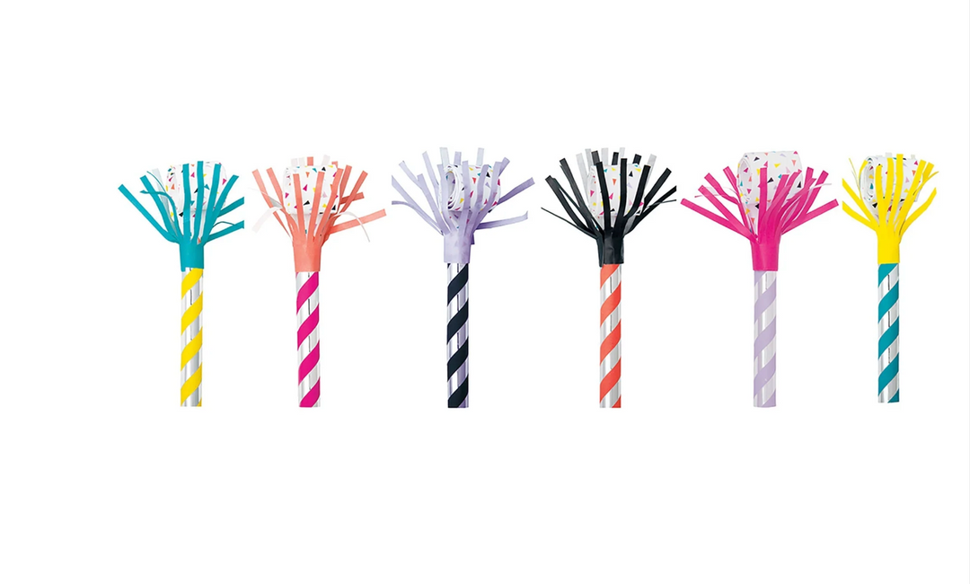 Sopladores con Flecos, 6 Uds