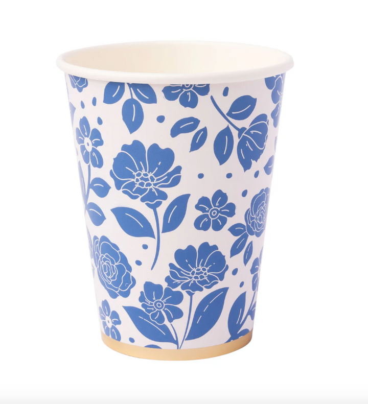 Vaso Floral Belle Blue, 8 Uds