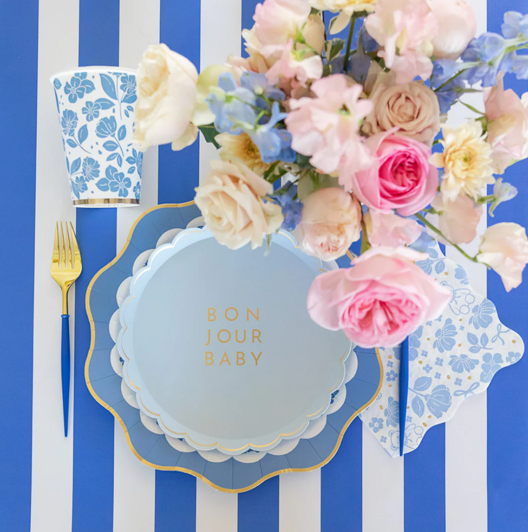 Vaso Floral Belle Blue, 8 Uds