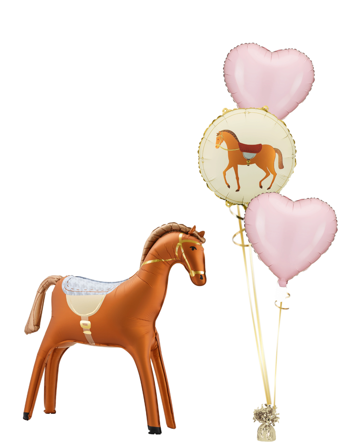 Bouquet Caballo Marrón de pie