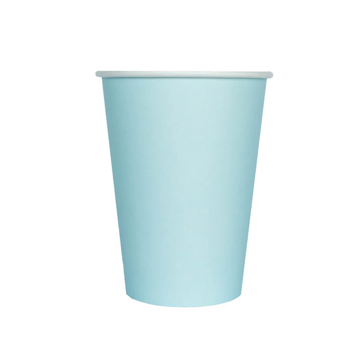 Vaso Azul Celeste Basic, 8 Uds