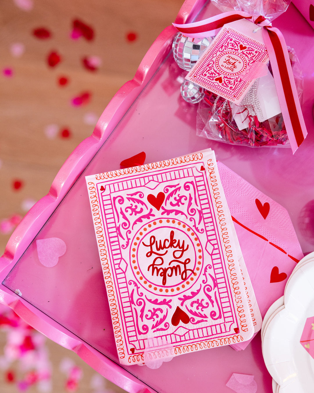 Servilleta Invitado Lucky Card 18 Uds