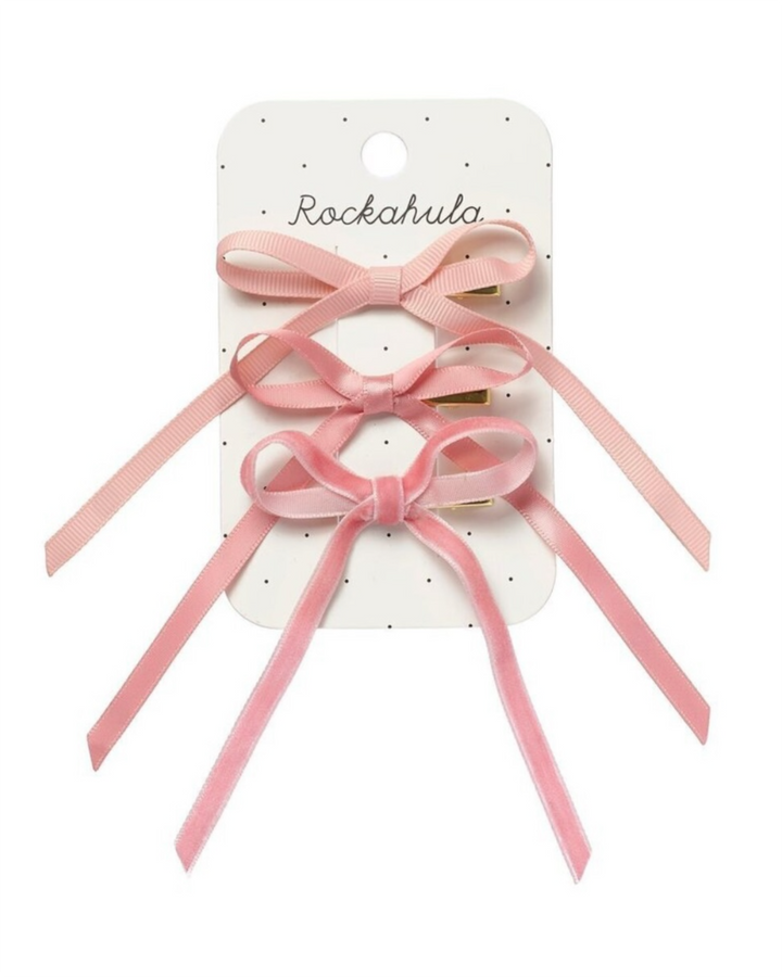 Clips de Lazo Largos Rosa (Disponible 02/2026)