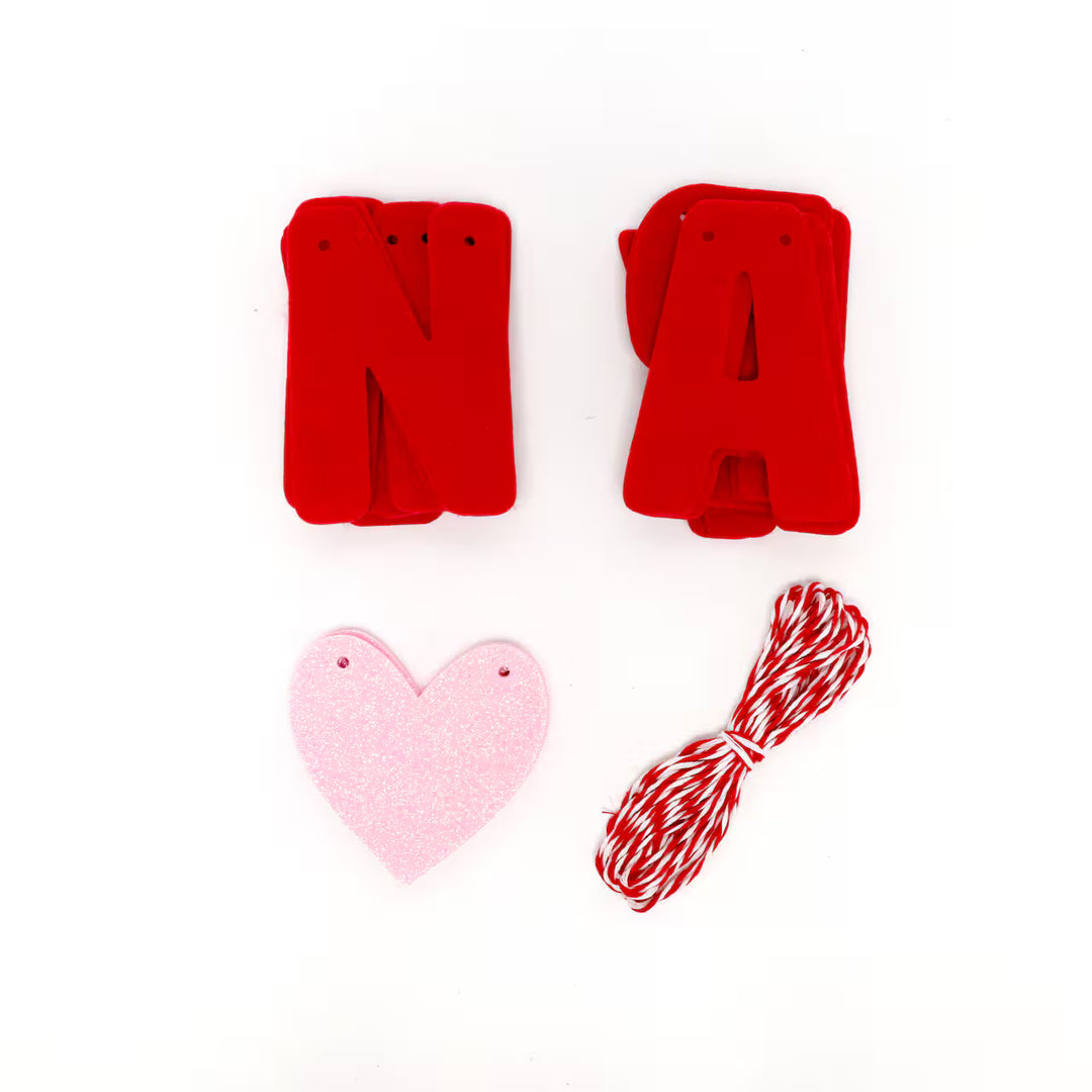 Guirnalda Fieltro Happy Valentine's Day