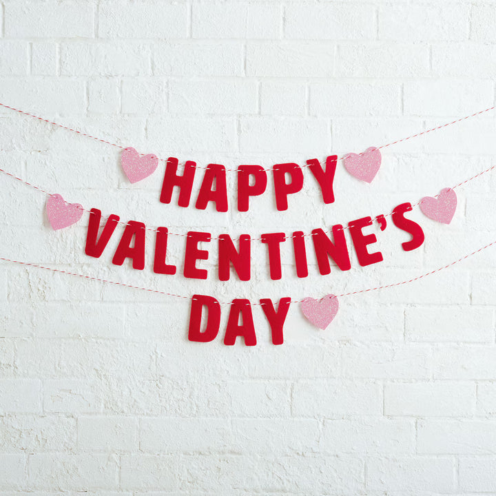 Guirnalda Fieltro Happy Valentine's Day