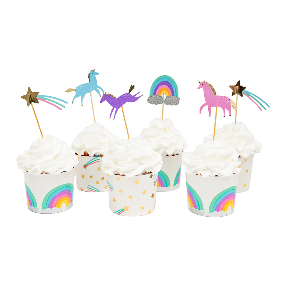 Kit Cupcakes Unicornio