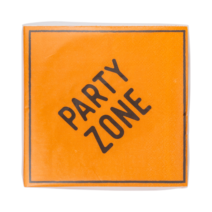 Servilleta coctel “Party zone" 24 Uds