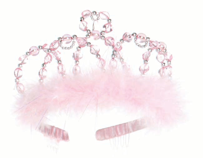 Corona de Princesa Rosa Plata