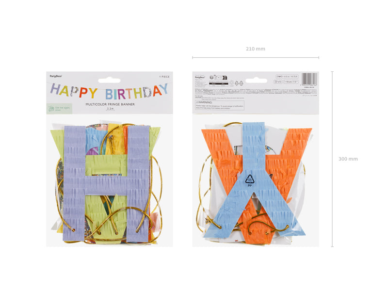 Guirnalda Happy Birthday Mix