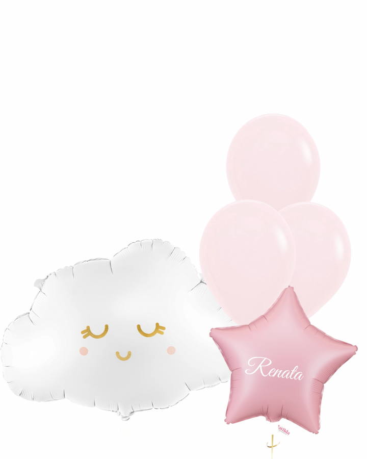 Bouquet de Globos Nube feliz y estrella