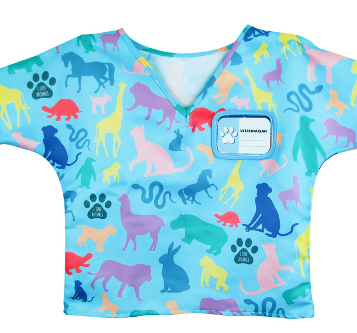 Set Disfraz de Veterinario con Accesorios, 7 Uds